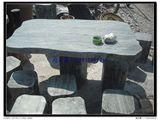 大理石桌椅 石材桌凳 庭院石桌椅 室外石头桌椅 天然石材