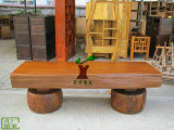 SS0568厂家定做实木原生态茶桌茶台餐桌橄榄木办公桌大板桌大班台