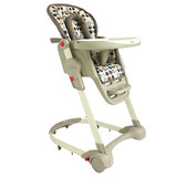 美國SEMACO豪華兒童餐椅多功能高低可調嬰兒餐椅可折疊寶寶餐桌椅
