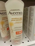 加拿大代购-Aveeno艾维诺 孕妇成人 温和燕麦保湿防晒隔离霜SPF50