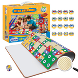 包邮华婴儿童飞行棋游戏垫单面  益智亲子互动游戏玩具