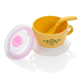 宝露露儿童玉米碗宝宝训练吸盘汤碗 玉米材质吸盘碗 宝宝玉米餐具