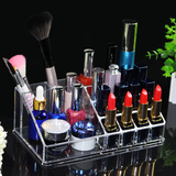化妆品收纳盒透明塑料亚克力口红指甲油护肤美妆桌面收纳盒 包邮