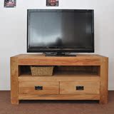 实木电视柜客厅沙发茶几电视柜组合配套北欧简约小电视柜原木家具