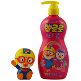 韩国进口正品pororo小企鹅儿童洗发水护发素沐浴露三合一滋润保湿
