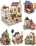 diy小屋手工模型3D木质立体拼图别墅儿童玩具建筑房子生日礼物