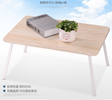 多功能宜家可移动电脑桌床上用可折叠简易懒人宿舍写字床上边书桌