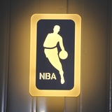 亚克力 NBA篮球暖光led卧室床头壁灯创意简约现代过道走廊玄关灯
