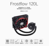 ID-COOLING Frostflow 120一体式单排水冷全平台CPU散热器风扇