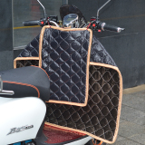 电动车挡风被防水冬季加厚保暖电瓶护膝电摩踏板加绒三轮防风分体