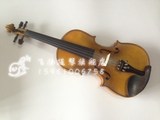 飞扬牌 虎纹工艺纹手工哑光小提琴初学者 有视频 乌木配件