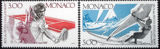 摩纳哥 1987年 体育比赛邮票 2全新（目录价4.5美元）