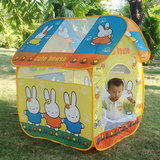 透气米菲兔儿童帐篷 球池宝宝室内外沙滩游戏房子小孩户外玩具屋