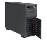 超微CSE-743TQ-865B-SQ塔式4U服务器机箱/8盘热插拔/865W电源