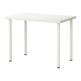 宜家IKEA专业代购  利蒙/ 阿迪斯  桌子 电脑桌  白色【100*60】