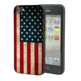 iphone6/5s/c手机壳 苹果5 4s/4保护壳套 itouch5外壳 复古美国旗