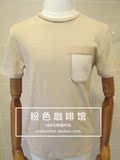 韩国专柜代购 [ZIOZIA] 16夏男款百搭圆领短袖休闲T恤ABW2TR1102