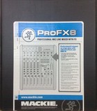 行货 可查真假 美奇 Mackie Profx8 调音台 带效果 带USB接口