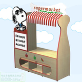 幼儿园鲜果超市木偶游戏台 儿童区域游戏活动区角收组合玩具柜