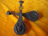 古玩杂项古董收藏铜器老物件琵琶锁古代民国老铜锁琵琶锁风龙锁