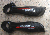 X-carbon自行车碳纤维小副把手 山地车车把超轻小扶把付把配件