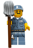 LEGO 71011-9 人仔抽抽乐第十五季 清洁工 全新未拆封