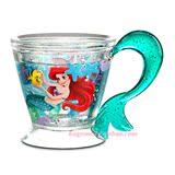 美国直递迪士尼Disney美人鱼Ariel人鱼公主双层夹壁水杯无BPA