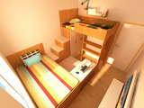 晨木定制家具儿童上下床高低床子母床复式组合家具双床位整套家具