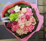 ELIZA上海新品鲜花教师节康乃馨礼物精美欧式迷你小盆花特价促销