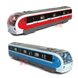 包邮 合金地铁火车头模型金属火车儿童玩具回力车玩具车和谐号