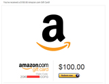 自动发卡美国亚马逊美亚礼品卡代金券amazon giftcard GC 100美金