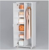 现代多色单门韩式衣柜简易自由组合带门儿童储物柜限时抢购定制