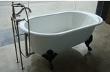 科勒专卖店正品K-2901T-0歌莱嵌入式铸铁浴缸（外面无涂漆）