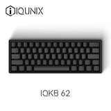 iQunix IQKB62机械键盘金属外壳Cherry轴PBT手感型键帽铝制定位板