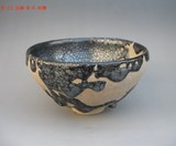 古玩收藏古董瓷器 宋代黑釉油滴碗1