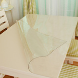锦色华年加厚透明桌垫PVC软质玻璃免洗水晶板防水餐桌垫隔热垫