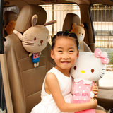 韩版卡通汽车头枕四季通用车座颈枕可爱儿童枕头开车护颈枕靠头靠