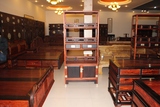 红木 家具 老挝 红酸枝 大红酸枝 三层 书柜 书架 收纳柜 成列架