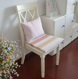 小清新碎花条纹全棉布艺椅垫/餐椅垫/坐垫/海绵垫/椅子垫/凳子垫