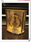 德国奢侈品古董钟表汉密尔顿鎏金镂空机械钟/8天钟单金桥骨架座钟