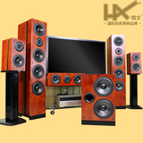 大促 原装正品 哈士HAX168音箱+雅马哈375功放5.1家庭影院音响