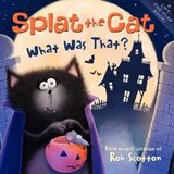儿童翻翻故事绘本: Splat the Cat: What Was That? 平装瑕疵特价