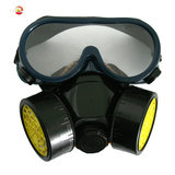 全国包邮双罐防毒防尘口罩 工业粉尘活性炭防毒面具 喷漆PM2.5H04