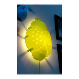 嘟嘟宜家代购 IKEA 斯米拉 巴吉 甲虫壁灯 儿童房装饰小夜灯 黄色
