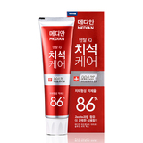 韩国进口正品 爱茉莉麦迪安86美白牙膏 去牙石 牙龈牙周护理 120g