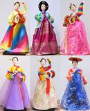 礼品韩国人偶装饰品 韩国朝女艺术品摆设家居 婚房娃娃 摆件