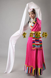 特价 藏族舞蹈演出服装 女 少数民族舞蹈演出服装 长款藏族舞服装