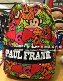 Paul Frank大嘴猴专柜正品代购2016款女式双肩包背包PFABP162C04W