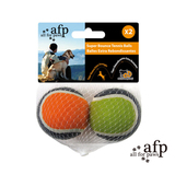 AFP狗狗玩具超级弹力网球 宠物用品犬耐咬球毛绒球弹力球户外玩耍