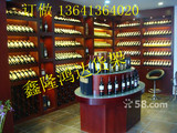 红酒货架红酒展柜红酒柜展示架实木定做各种造型木质红酒展示柜
